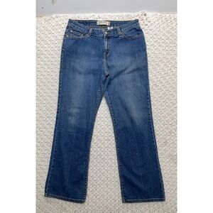Levis‎ 515 Jeans Womens Size 16 M Bootcut Blue Denim  Cotton Blend  5-pockets